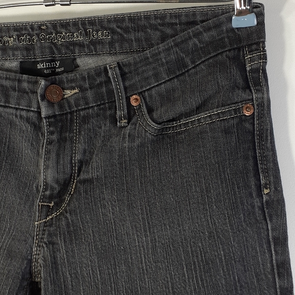 Levi's 421 Skinny Jeans Gray 9/29 - Picture 7 of 16